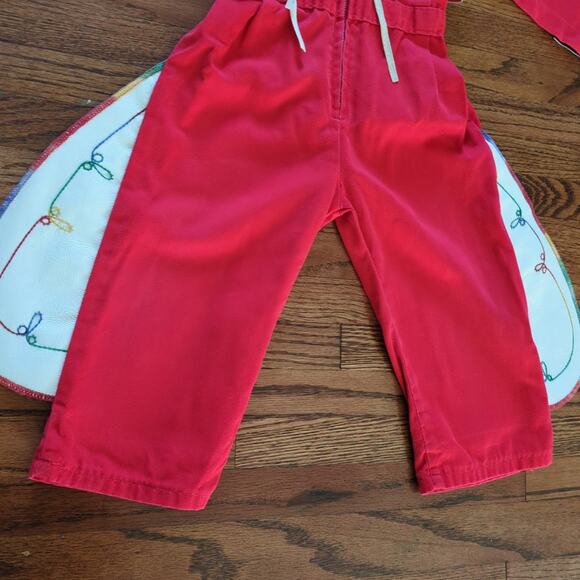 Vintage Sears kids boys cowboy costume outfit with vest  100%  cotton  size  2T - Picture 3 of 7